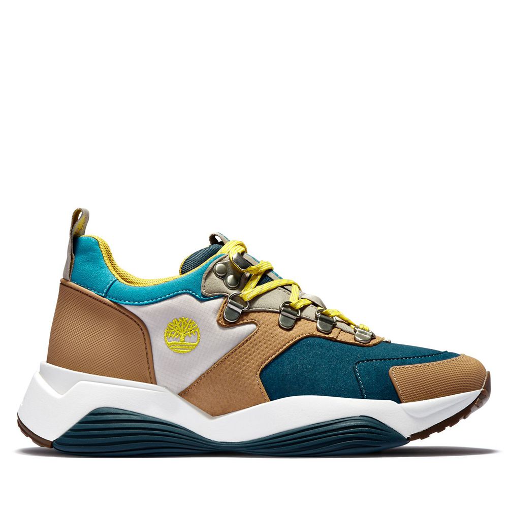 Tênis Feminino - Timberland Emerald Bay Mixed-Media - DQTKP0237 - Azuis/Marrom